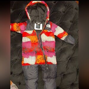 The North Face Colorful Infant Snowsuit